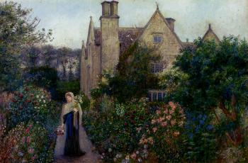 瑪麗 斯帕爾塔利 斯蒂曼 The Long Walk At Kelmscott Manor 瑪麗 斯帕爾塔利 斯蒂曼 The Long Walk At Kelmscott Manor
